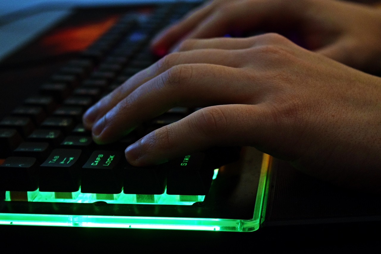 Keyboard, gamer, computer — Formula Behind The Addictive Nature Of Free Internet Games